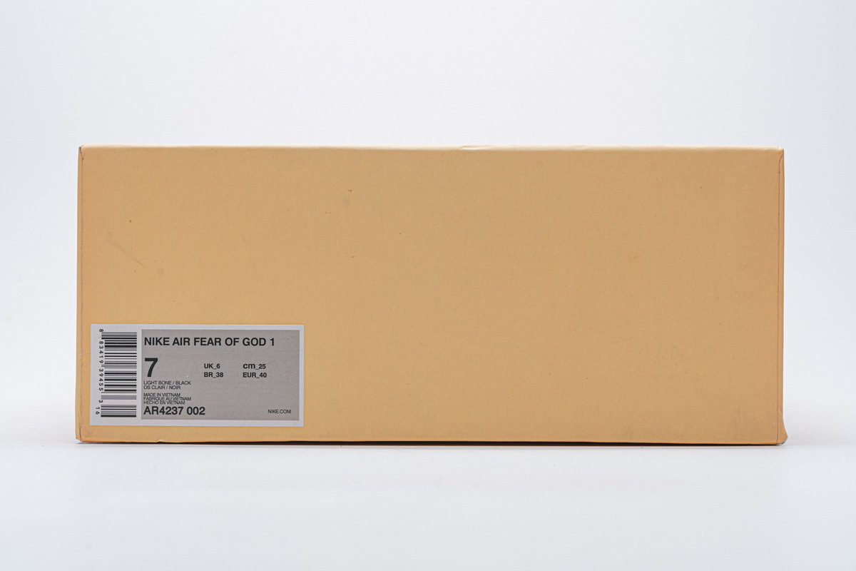 Fear Of God 1 Nike Air Light Bone AR4237-002