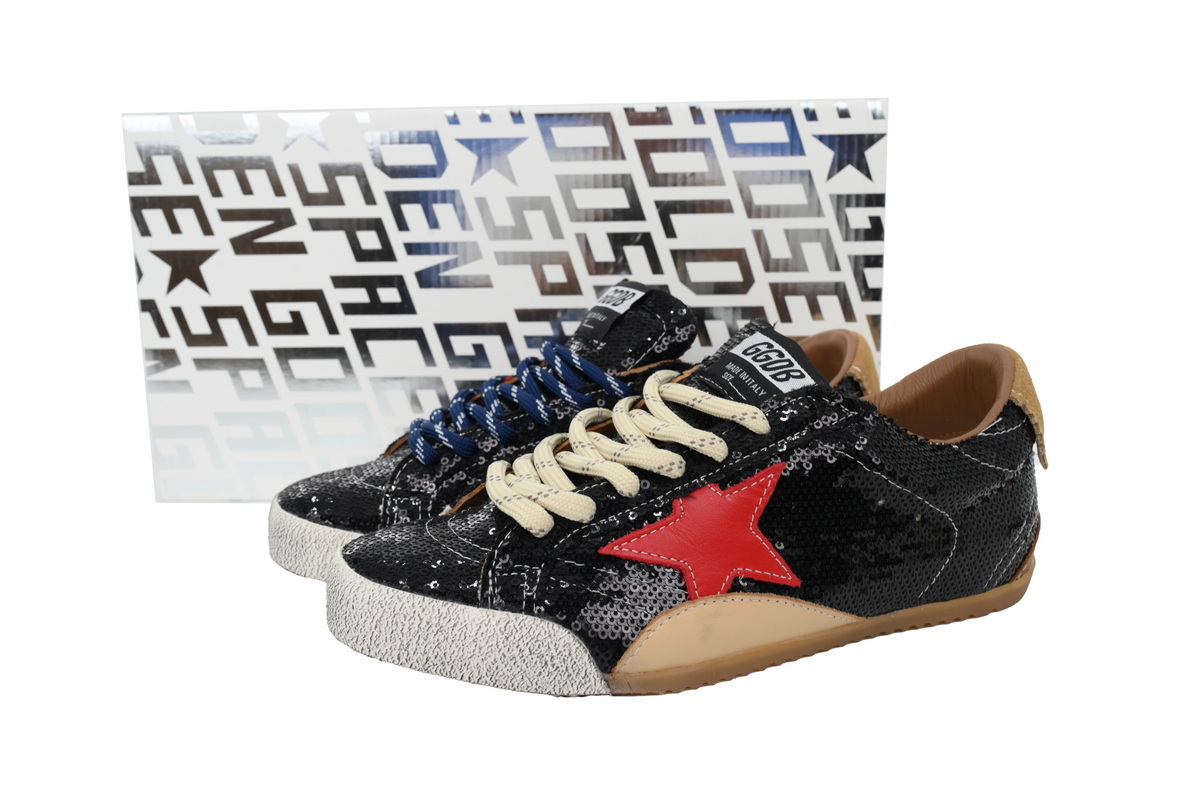 Golden Goose True Star Black Glossy Film