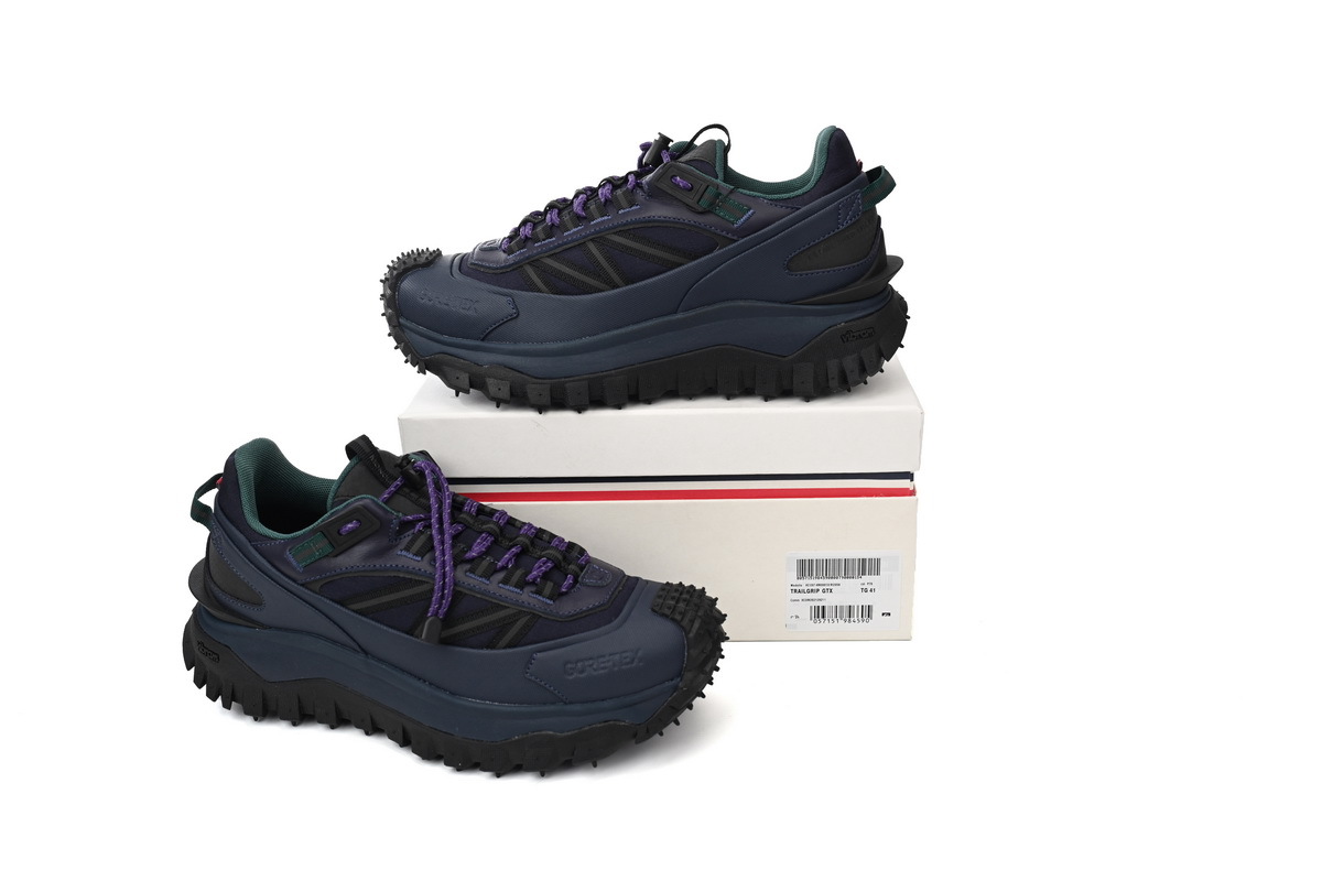 H2098 4M00120 M2058 Moncler Trailgrip Fluorescent Black Blue Purple