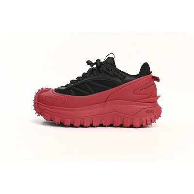 H209B4M 00120 M2058 P49 Moncler Trailgrip Black Red 01