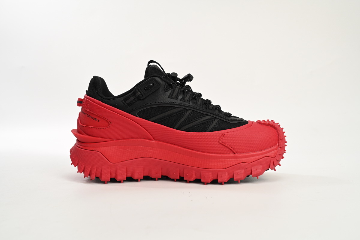 H209B4M 00120 M2058 P49 Moncler Trailgrip Black Red