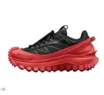 H209B4M 00120 M2058 P49 Moncler Trailgrip Black Red