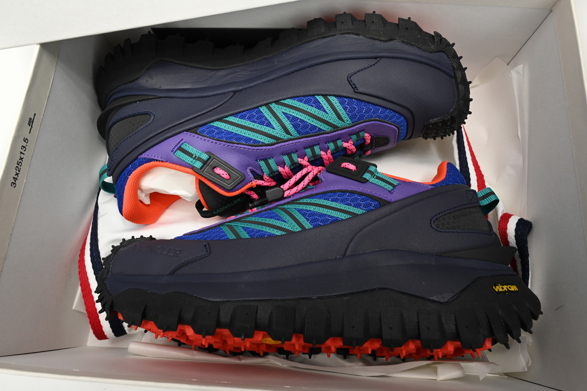 I209A 4MDD090 M2671 Moncler Trailgrip Fluorescent Black Black Purple