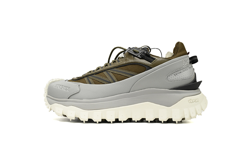 I209B 4M00230 M2058 Moncler Trailgrip Fluorescent Black White Gray Khaki
