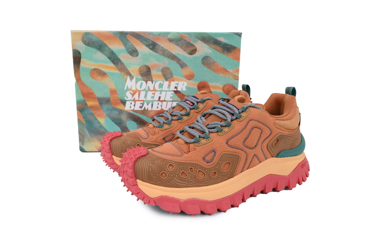 I209B 4M00230 M3273 Moncler Trailgrip Fluorescent Brown Green