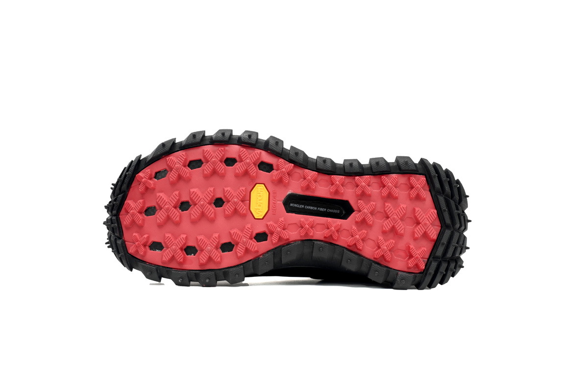 J109A4M 00040M380 9999 Moncler Trailgrip Leather Black
