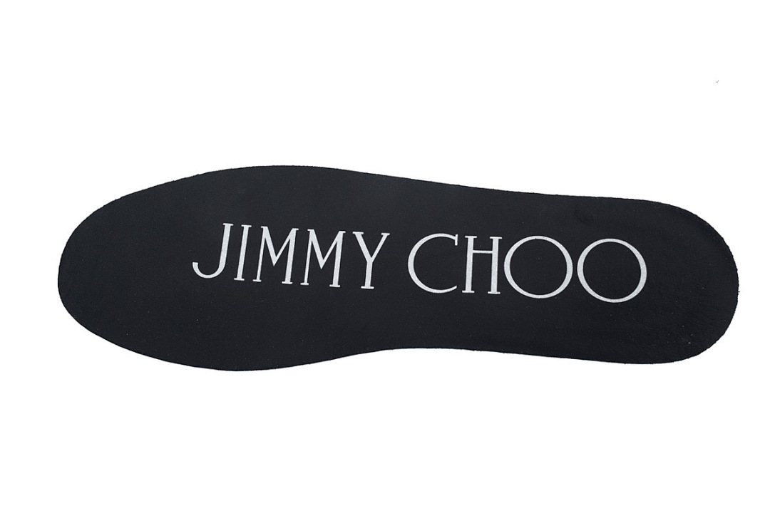 Jimmy Choo Palma Maxi Black and Latte Canvas Platform Trainers PALMAMAXIFCYE01