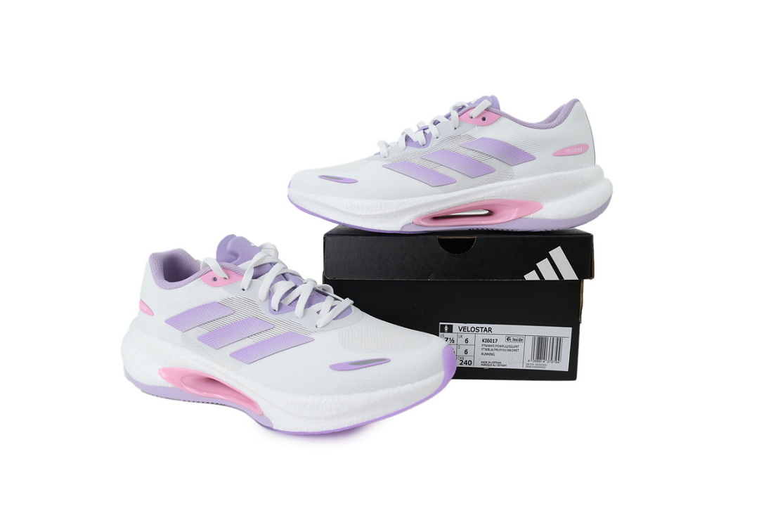 KI6017 adidas VELOSTAR White Purple