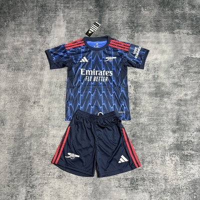 Kids 2025_26 Arsenal Away Kit Sizes 16-28 01