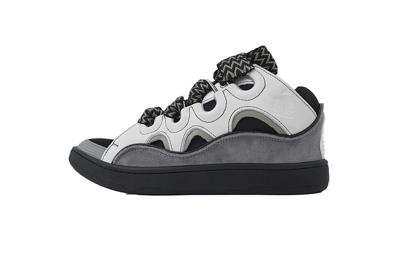 LANVIN Black Whiteand Gray