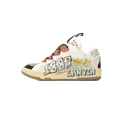 LANVIN White Black Painted 01
