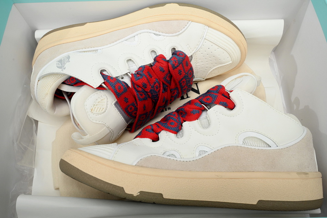 LANVIN White White Gray