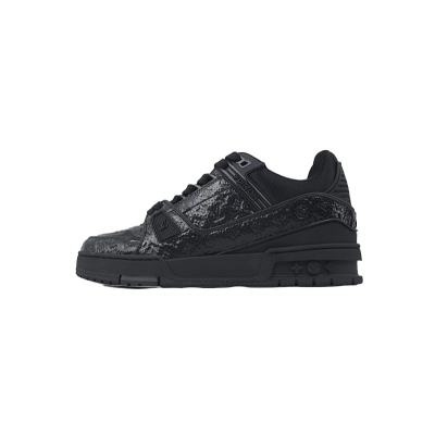Louis Vuitton Black Lychee Patent Leather 01