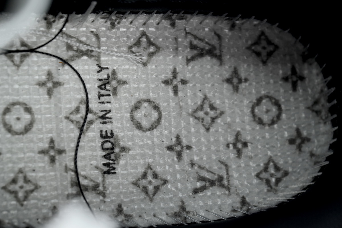 Louis Vuitton Black Skin And White Background