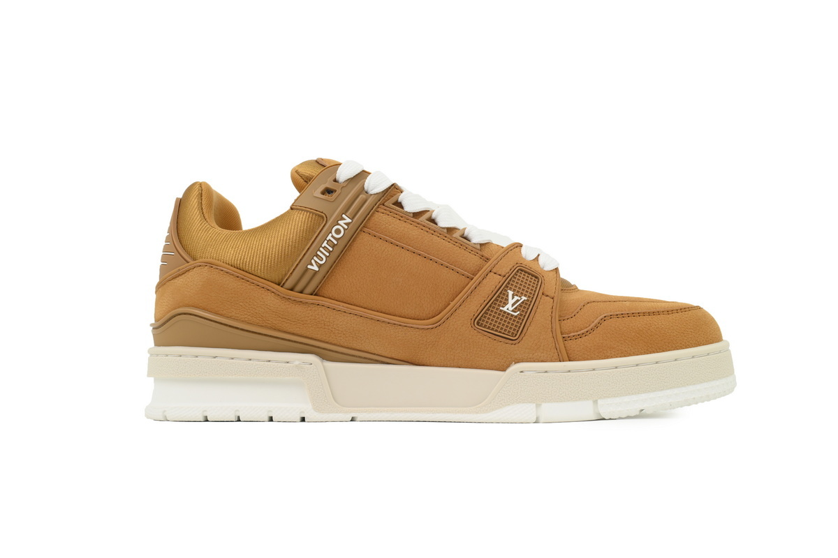 LOUIS VUITTON Brown Skin With White Background