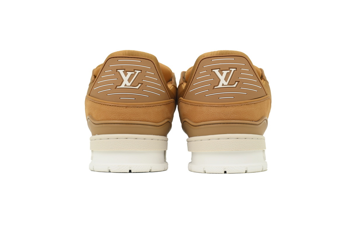 LOUIS VUITTON Brown Skin With White Background