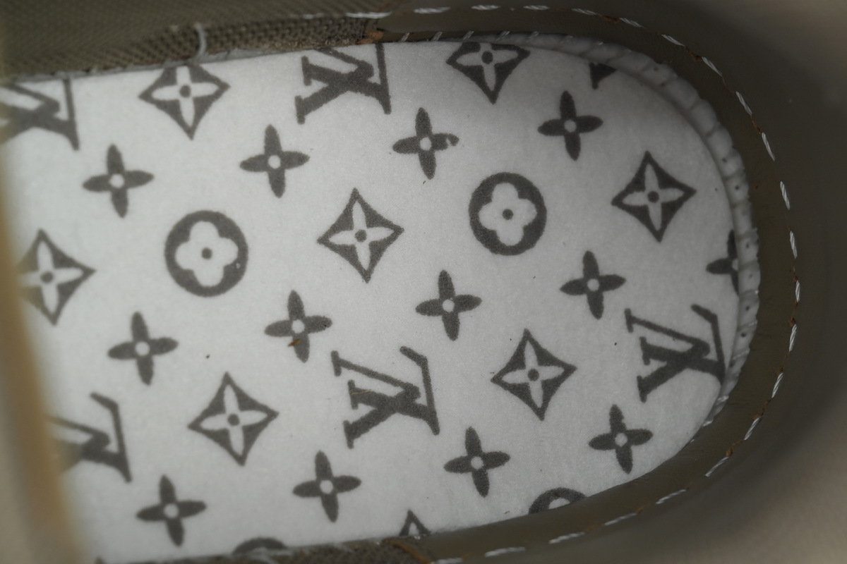 Louis Vuitton Brown Small Embossing