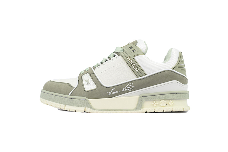 Louis Vuitton Frosted Sage Green White