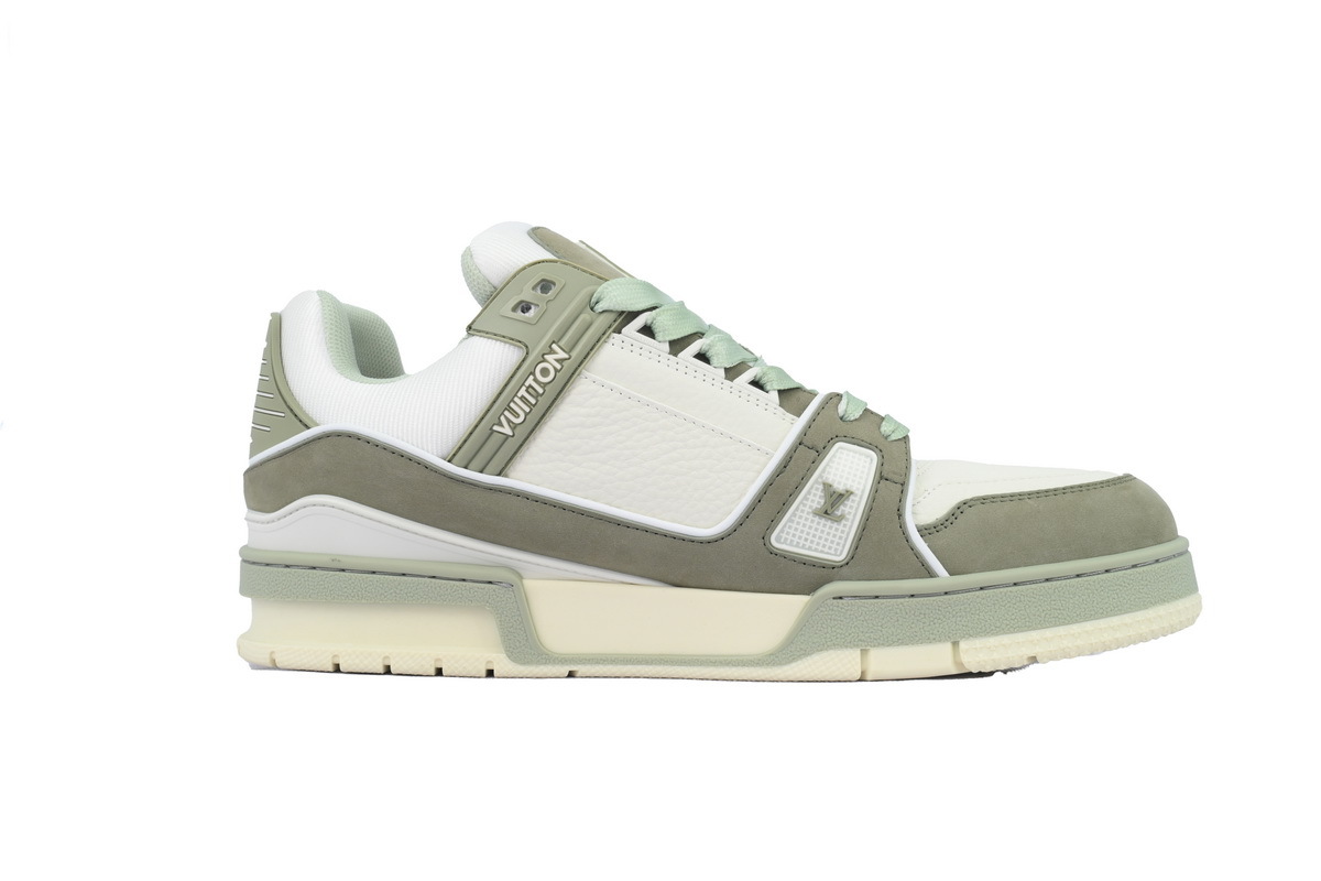 Louis Vuitton Frosted Sage Green White