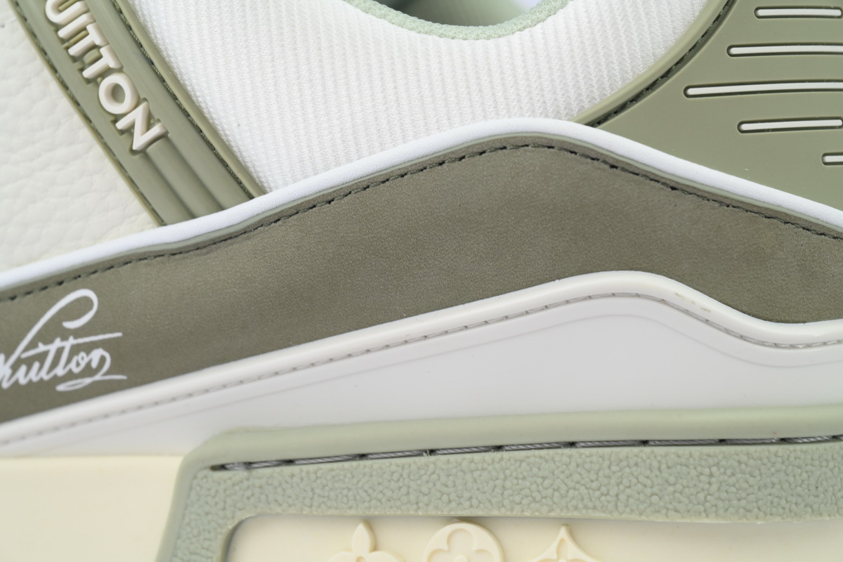 Louis Vuitton Frosted Sage Green White