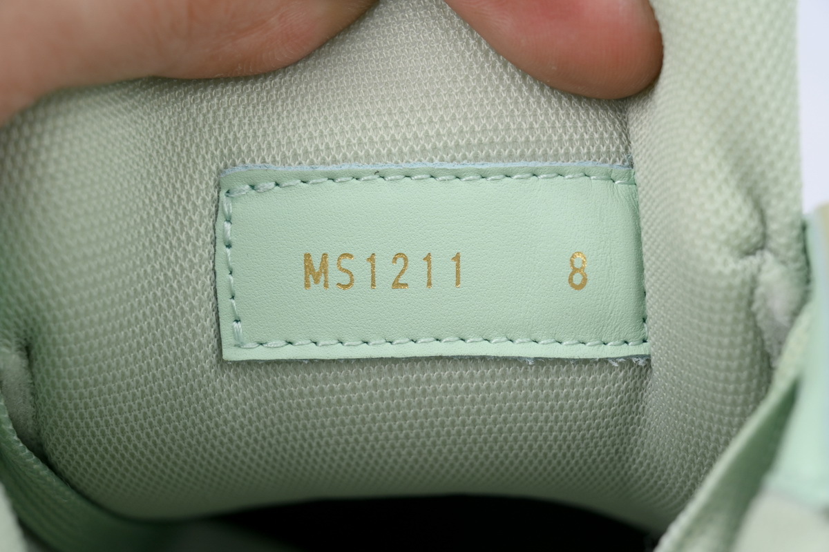 Louis Vuitton Frosted Sage Green White