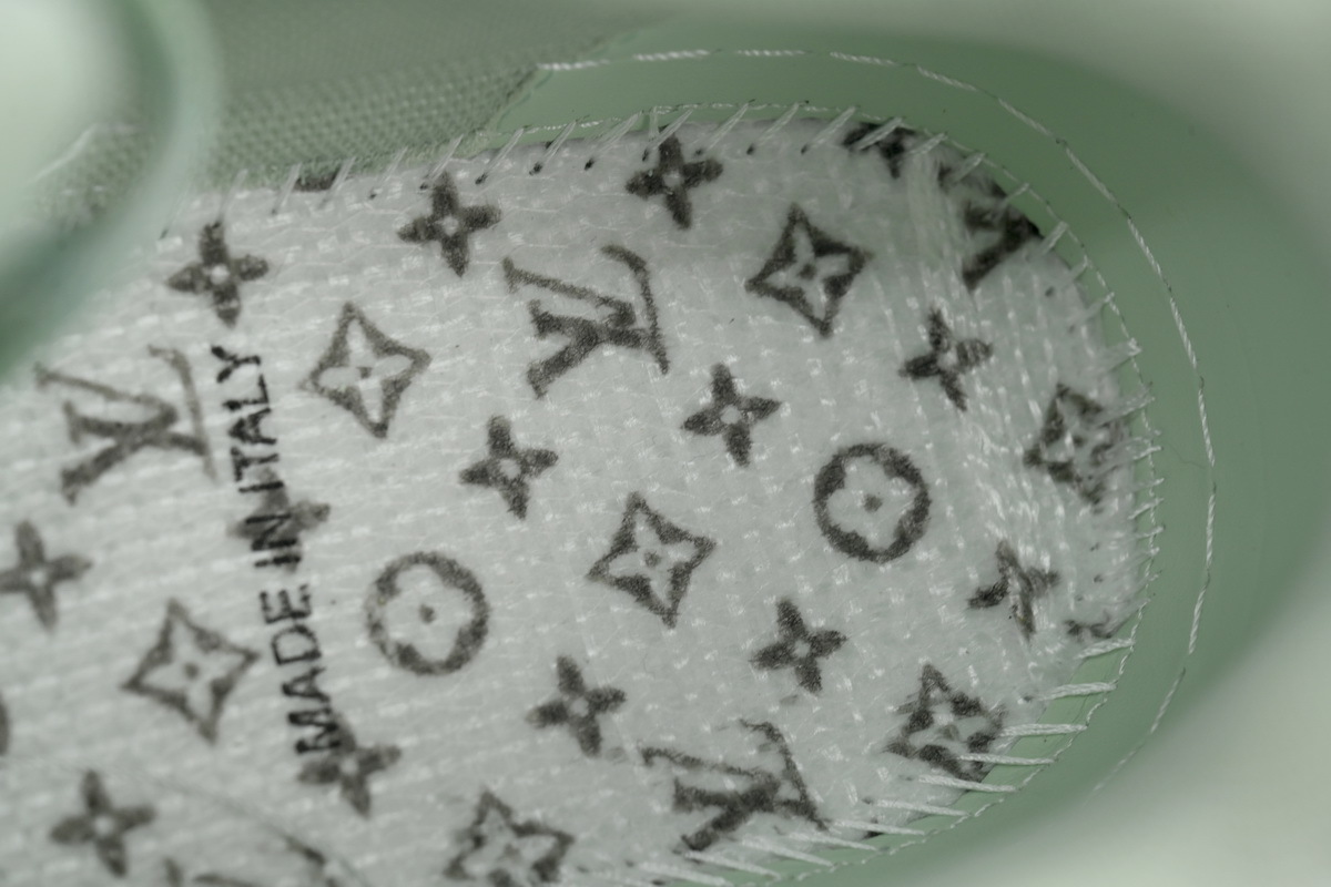 Louis Vuitton Frosted Sage Green White