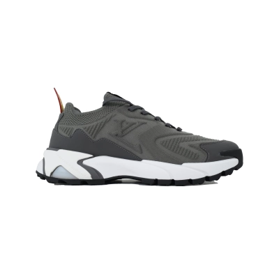 Louis Vuitton LV Runner Tatic Grey White Sneakers 02