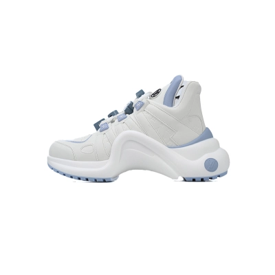 Louis Vuitton LV Archlight White Blue Leather Sneaker 01