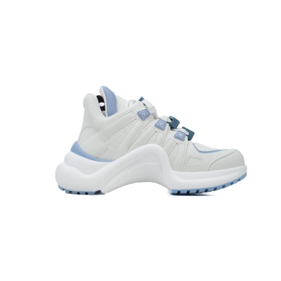 Louis Vuitton LV Archlight White Blue Leather Sneaker 02