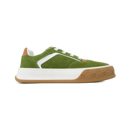 Louis Vuitton LV Skate Green Suede Sneakers 02