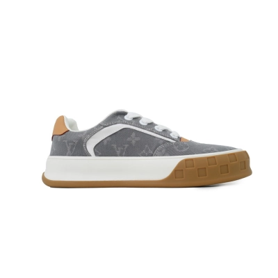 Louis Vuitton LV Skate Grey Monogram Sneakers 02
