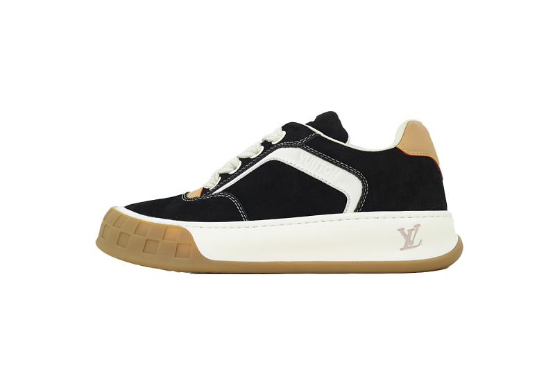 Louis Vuitton LV Tilted Black Gum Sneakers