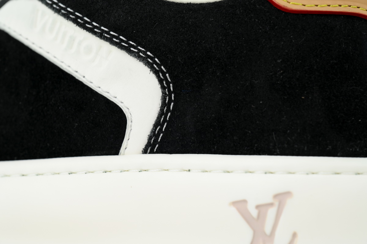 Louis Vuitton LV Tilted Black Gum Sneakers