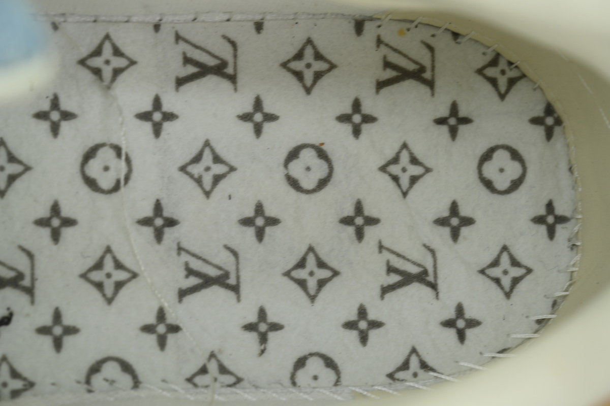 Louis Vuitton LV Tilted Light Blue Denim Sneakers