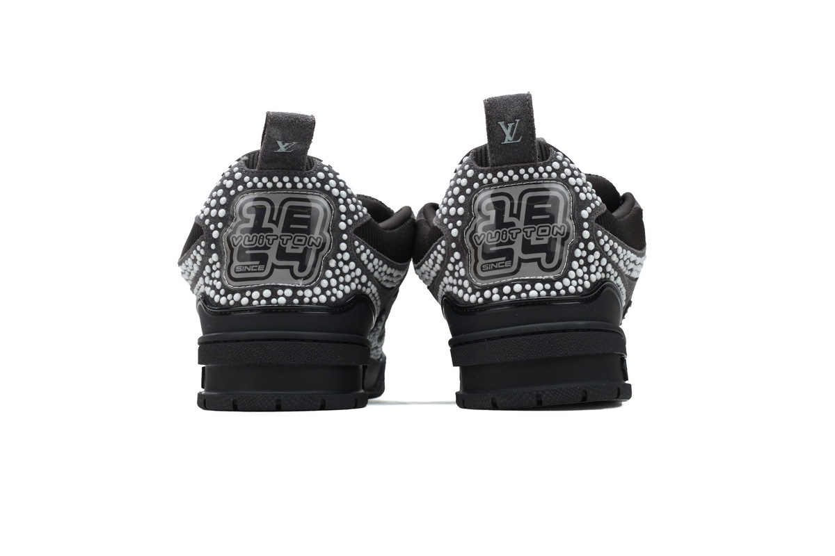 Louis Vuitton LV Trail Black Crystal Sneakers
