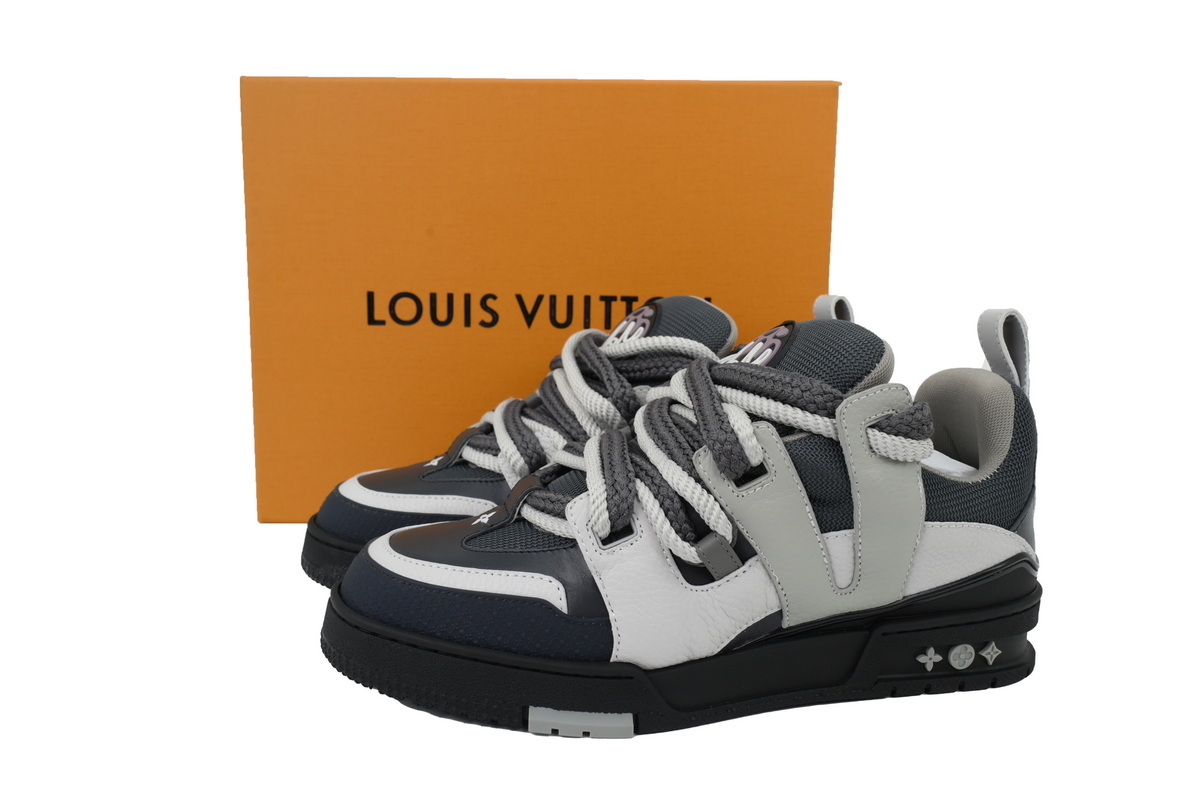 Louis Vuitton LV Trail Black Grey Sneakers