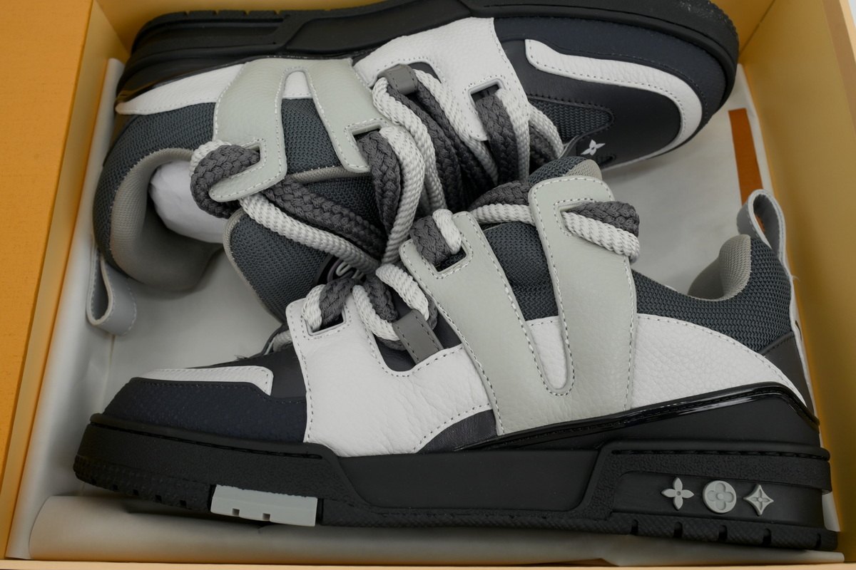 Louis Vuitton LV Trail Black Grey Sneakers