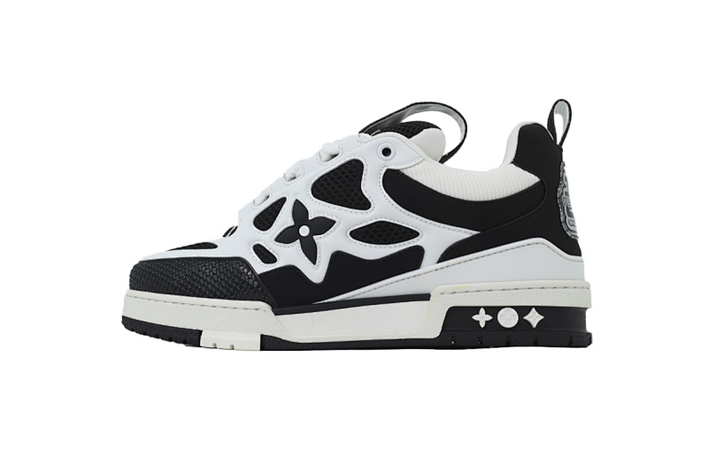 Louis Vuitton LV Trail Black White Sneakers