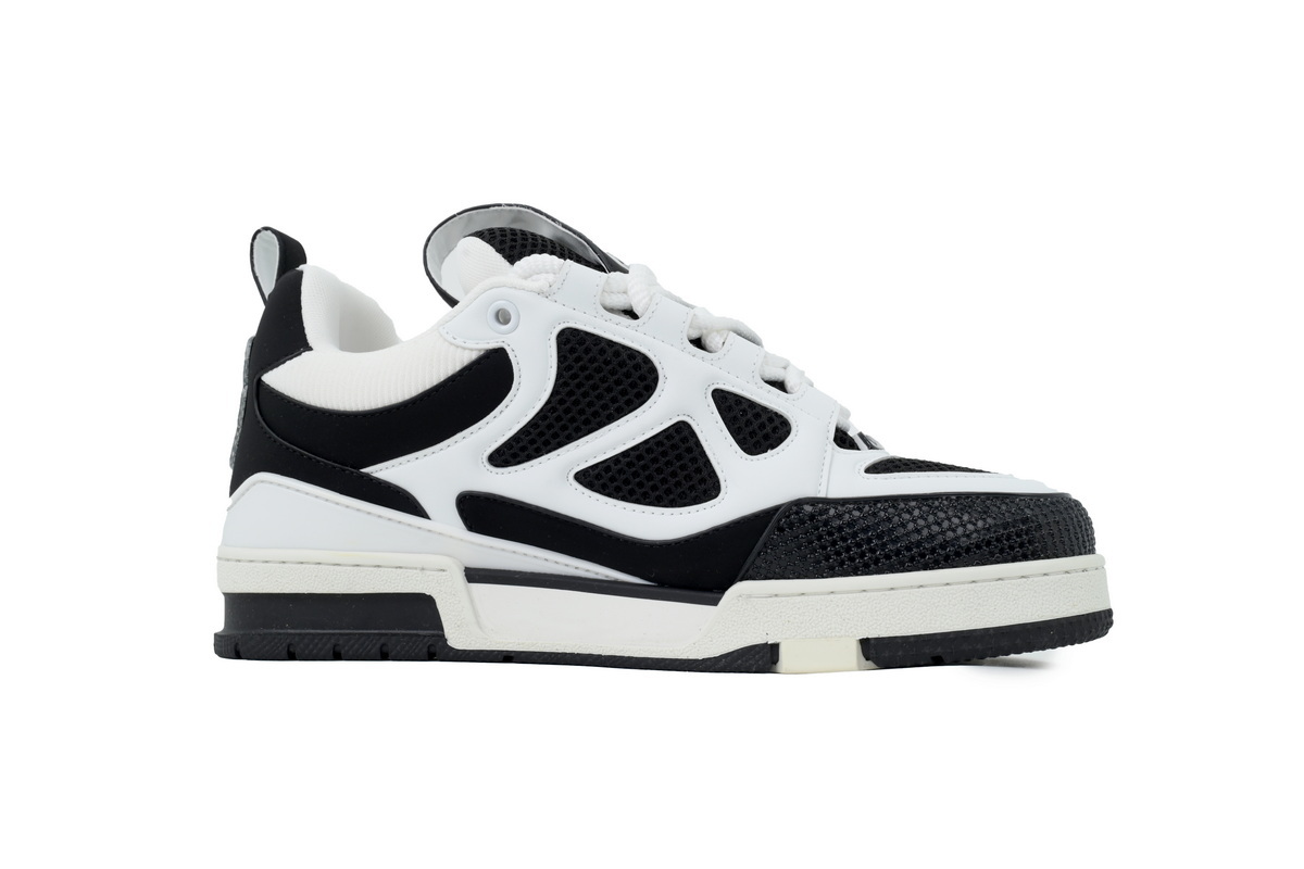 Louis Vuitton LV Trail Black White Sneakers