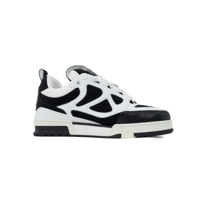 Louis Vuitton LV Trail Black White Sneakers 02