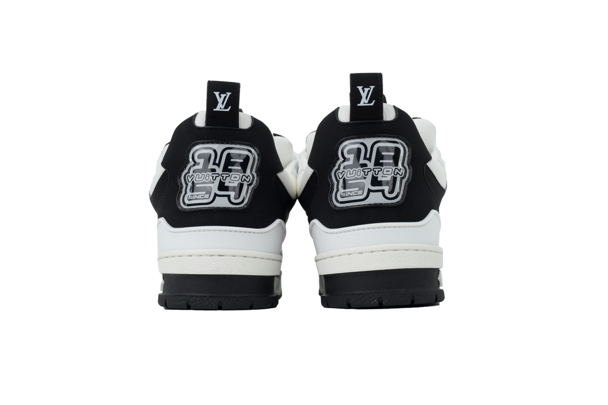 Louis Vuitton LV Trail Black White Sneakers