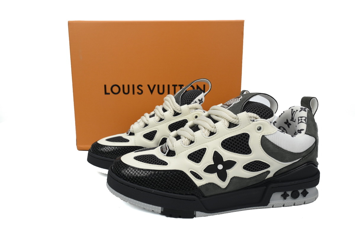Louis Vuitton LV Trail Black White Sneakers