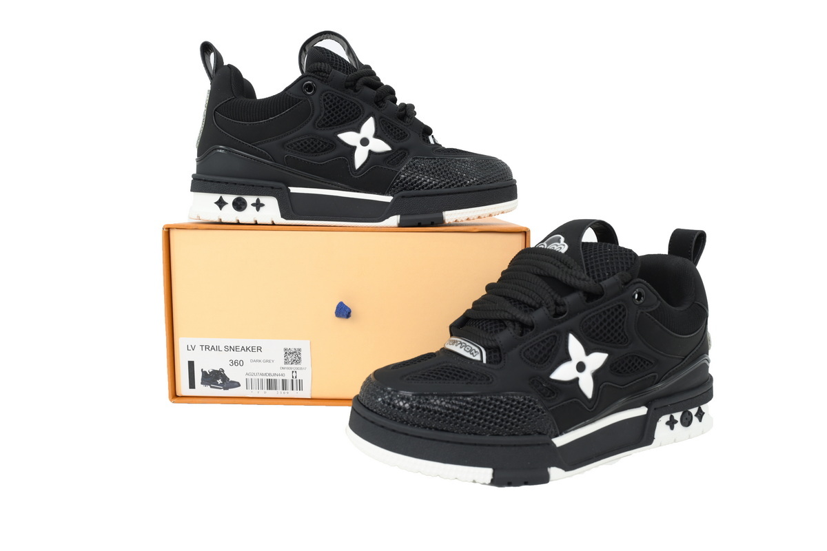 Louis Vuitton LV Trail Dark Grey Sneakers