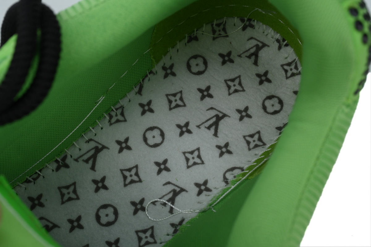 Louis Vuitton LV Trail Green Black Sneakers