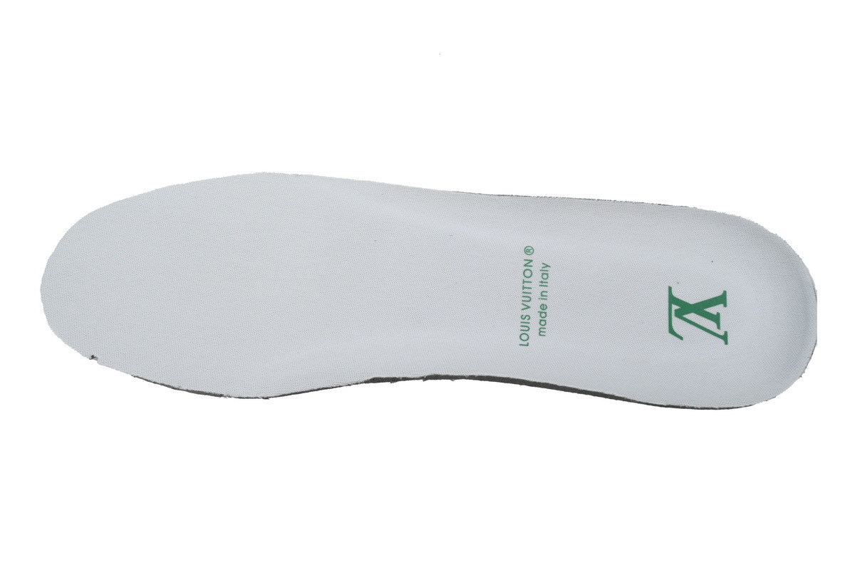 Louis Vuitton LV Trail Green White Sneakers