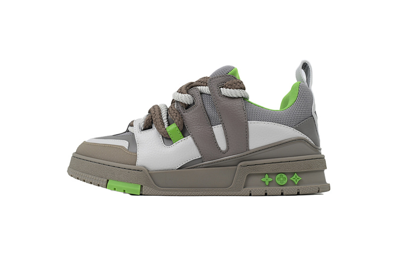 Louis Vuitton LV Trail Grey Green Sneakers