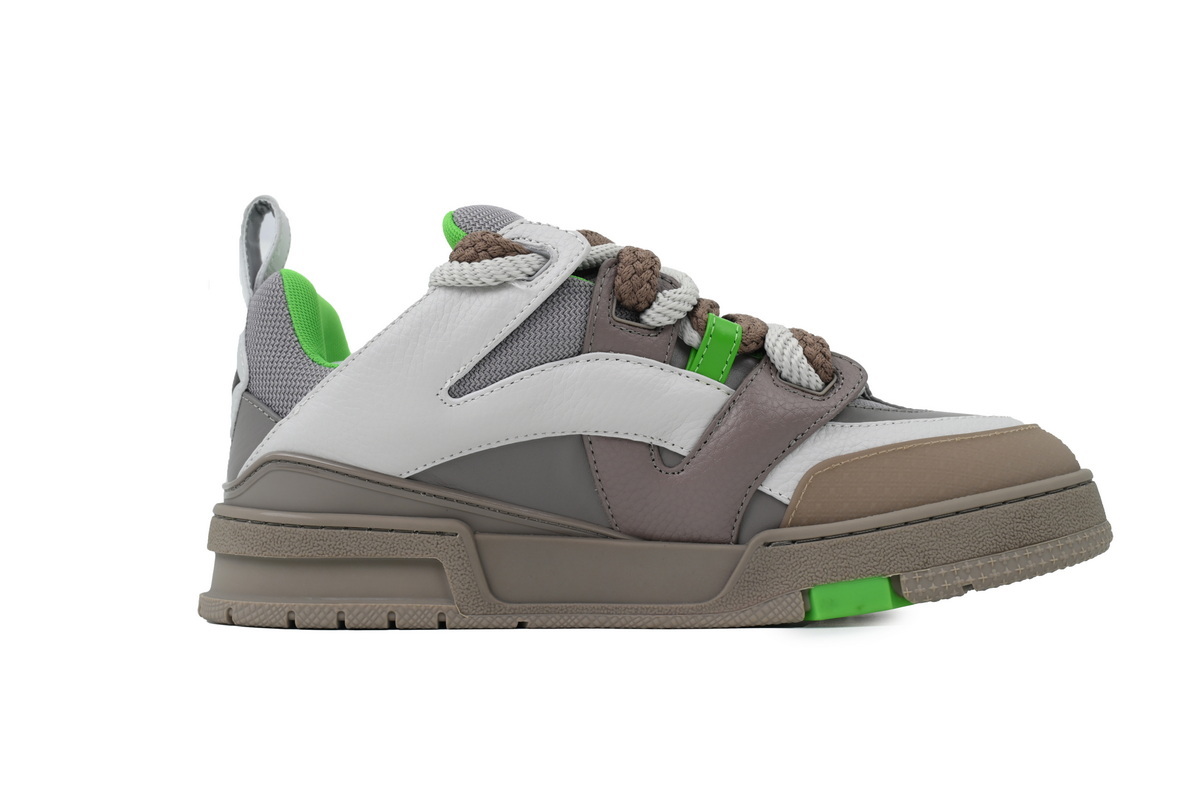 Louis Vuitton LV Trail Grey Green Sneakers
