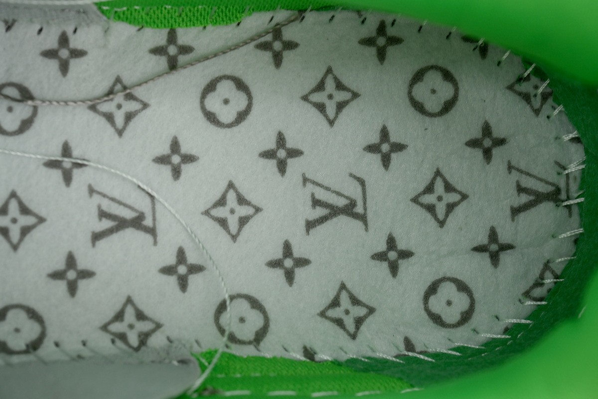 Louis Vuitton LV Trail Grey Green Sneakers