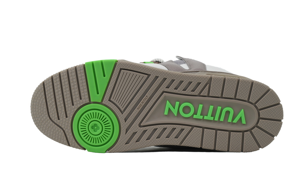 Louis Vuitton LV Trail Grey Green Sneakers