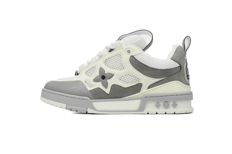 Louis Vuitton LV Trail Grey White Sneakers